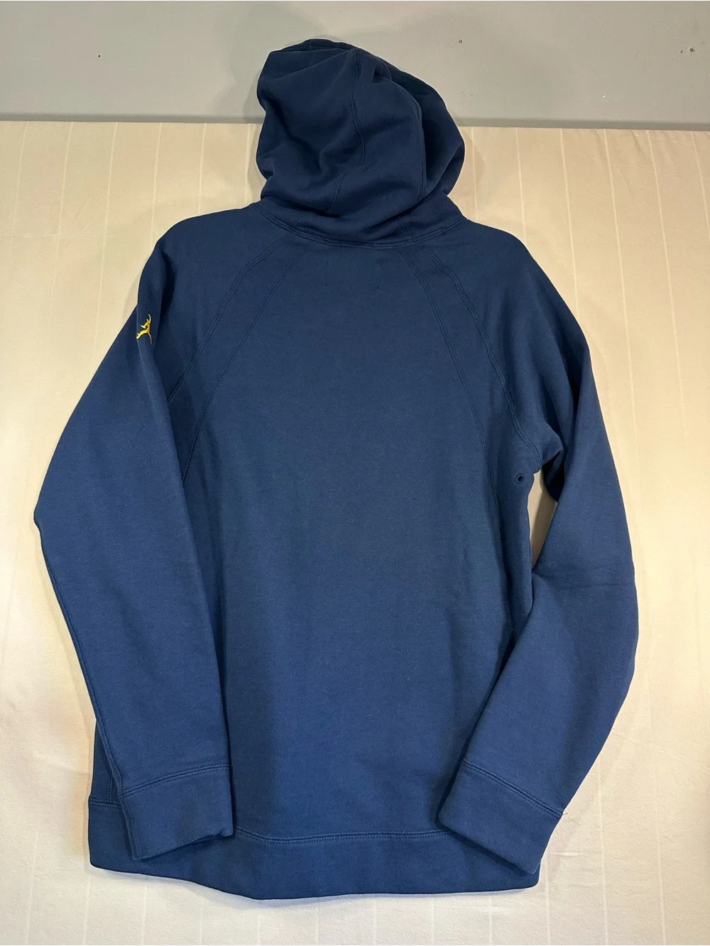 Jordan Brand University of Michigan Wolverines Pullover Hoodie Navy Blue Size L